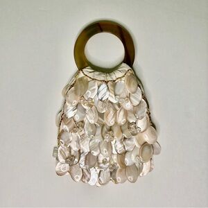 Chan Luu Iridescent Shell Wristlet